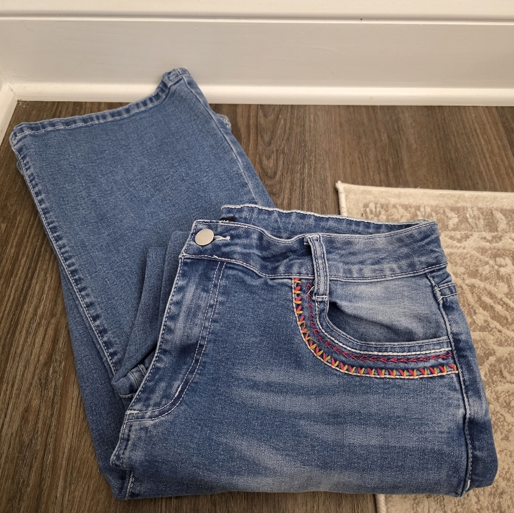 Flamingals Bootcut Jeans Size 2XL